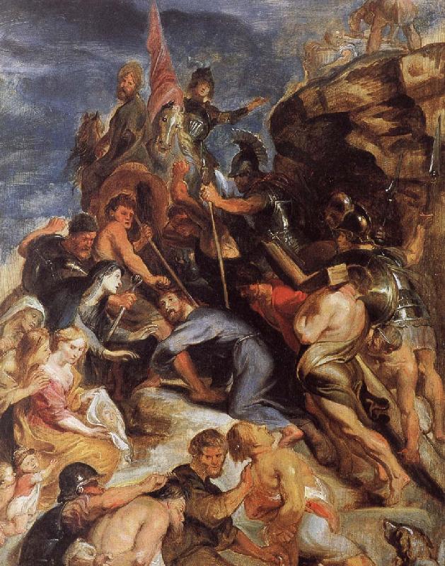 Peter Paul Rubens Go up the cross France oil painting art